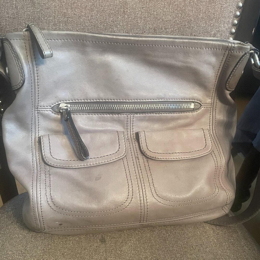Fossil leather hobo bag